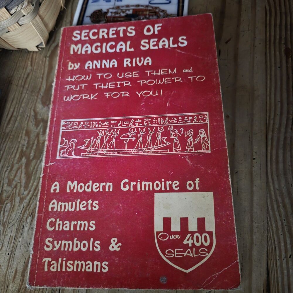 Anna Riva Secrets of Magical Seals Modern Grimoire Amulets Charms Wicca